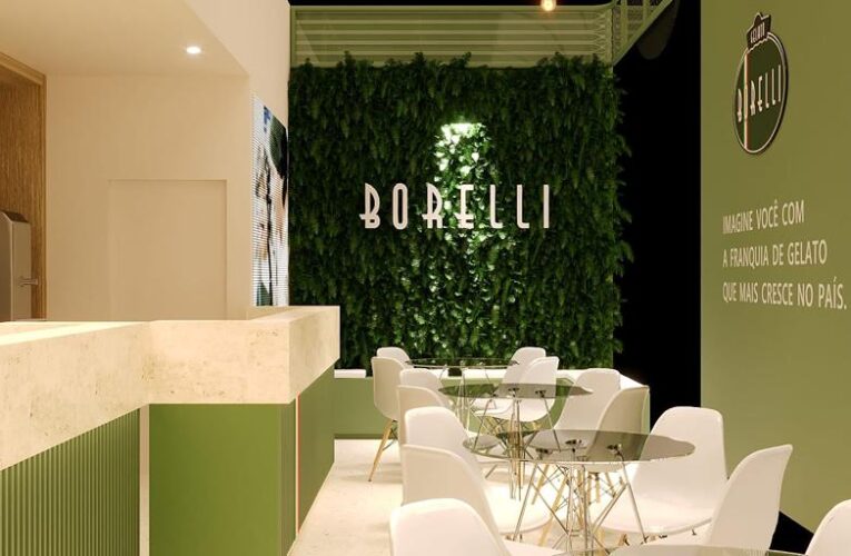 Gelato Borelli exibe loja completa na ABF Expo 2023